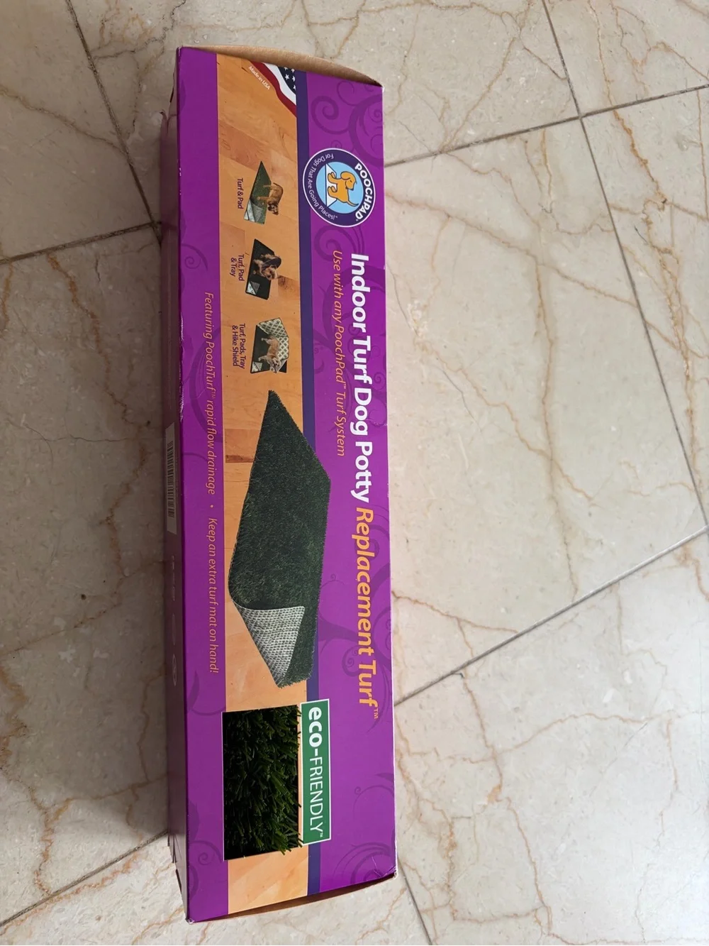 Indoor Turf Dog Potty Replacement Turf - Purple